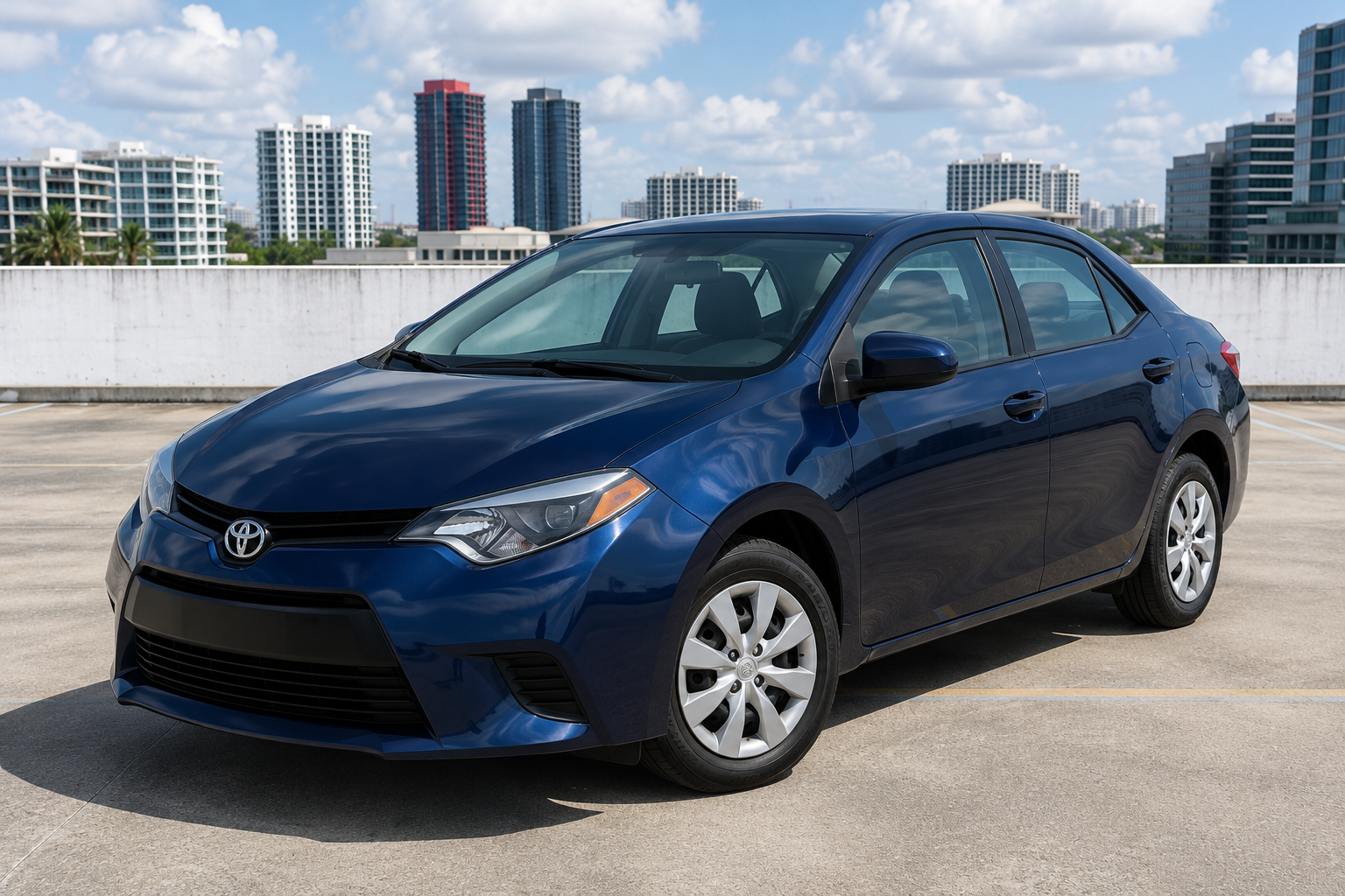 Toyota Corolla (2014) available for weekly rental